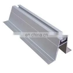 SHENGXIN Solar Panel Black Aluminium Frame With Corner Key , Extrusion Aluminium Edge Profile For Pv Mounting Systems photo-3