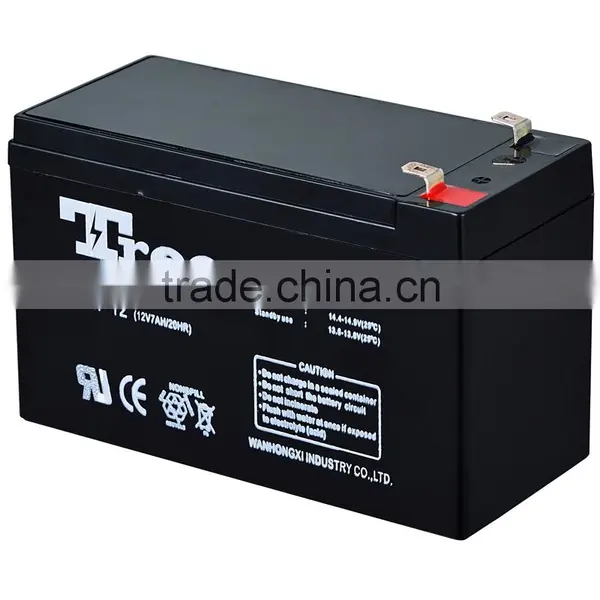 Maintenance Free VRLA UPS Battery 12v 7ah Sealed Lead Acid Battery