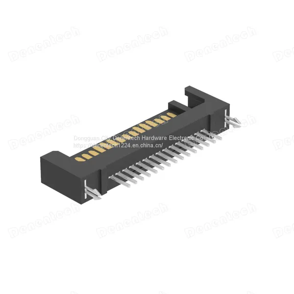 Denentech SATA 15P Male Straight Dip With Harpoon Connector photo-4
