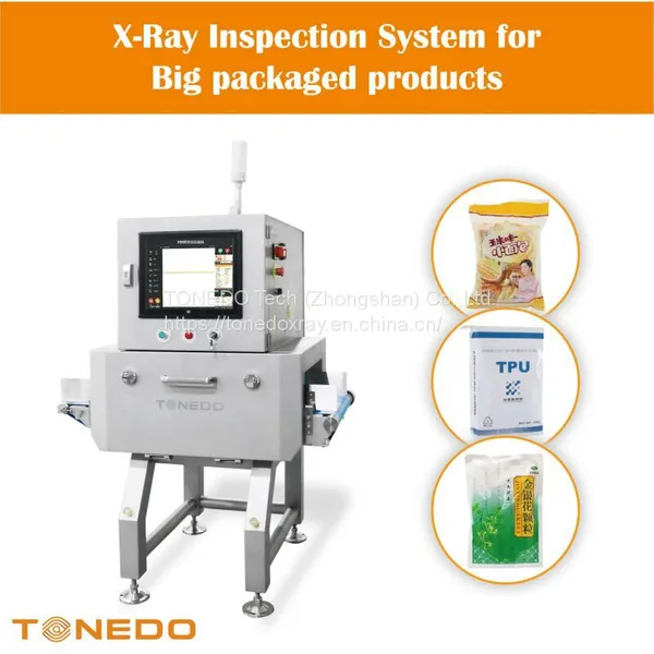 TTX-5026K100 Metal Detectors For Food Manufacturers Package X Ray Machine X Ray Inspection System