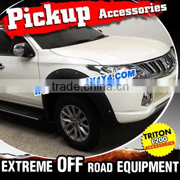 Car Accessories Chrome Kits Trim For 2015 Triton Sportero L200 Fog Lamp Cover photo-6