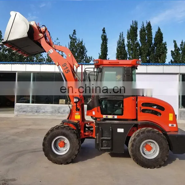 Small 1.5Ton 1500kg Hydraulic Front End Wheel Loader CASER 915 CE EPA UTV EPA 4 Engine photo-5