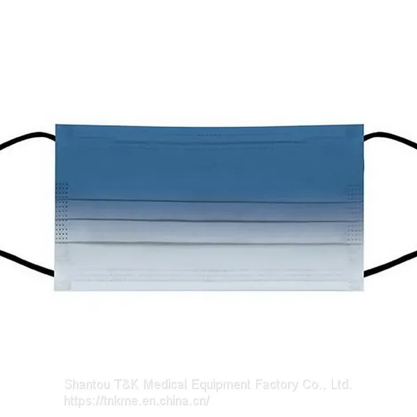 3 Ply Type I Medical Disposable Mask (Blue Gradient) CE Marked and Meets the Requirements of EN14683:2019 Type I photo-2
