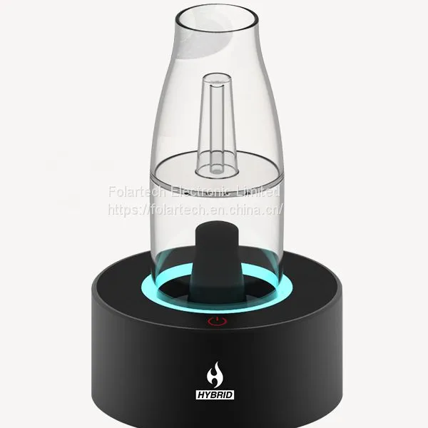 2023 Desktop Vaporizer Automatic Atomization Bubbler Vaporizer for 510 Cbd Carts and Tanks Hybrid Duo Bubbler Vaporizer From Folartech