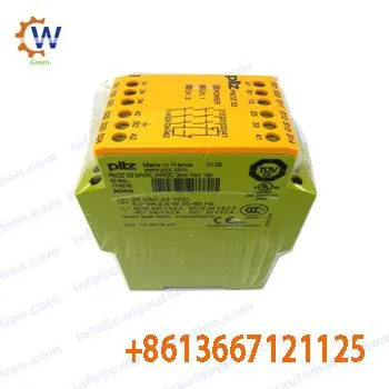 Реле безопасности Pilz 750104 PNOZ s4 24ВДЦ 3 нормально открытых контакта
