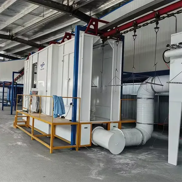 Factory Direct Sales Large Workshop Assembly Line Metal Processing Electrostatic Powder Coating Line photo-3