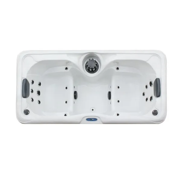 OEM Factory Price Hydro Massage Therapy 2 Person Whirlpool Bathtub Sanatorium Spa Tub photo-2