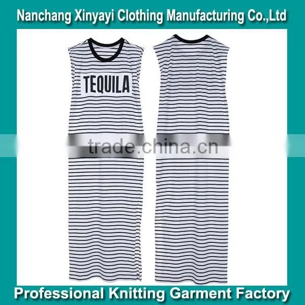 2015 New Arrival Summer Women Dresses For Mature Women Wear With High Vent From Direct Factory In China photo-2