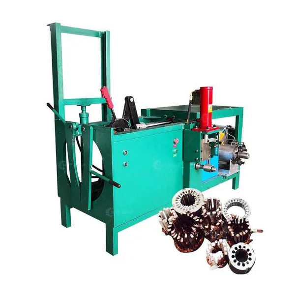 Used Motor Wrecker - Scrap Motor Stator Disassembly & Copper Wire Recycling Machine photo-4