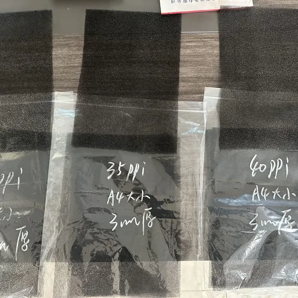 Open Cell Reticulated Foam With Acoustic Transparency in Black Color for Speaker System and Loudspeakers photo-3