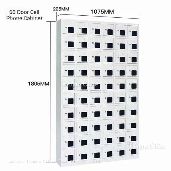 Cell Phone Charging Locker with Multiple Charging Slots and Leakage Protection | Secure Storage for Malls and Airports