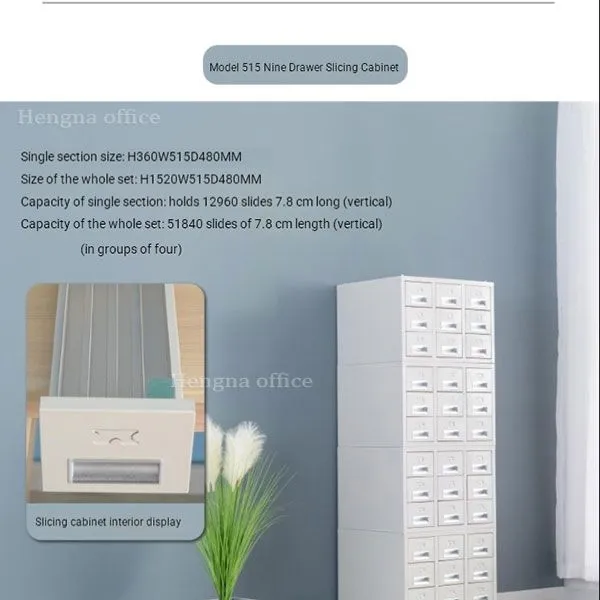 Armoire de stockage de blocs de cire de pathologie – Tiroirs en acier empilables pour laboratoire et hôpital | Revêtus d'époxy, verrouillables | Sur mesure