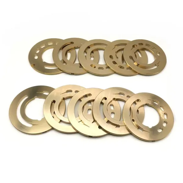 Precision Custom Hydraulic Pump Parts Factory Direct Manufacturing OEM Quality Valve Plate Retainer Plate Drive Shaft Pump Parts photo-4