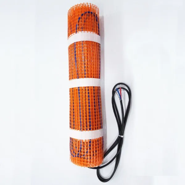 Modern Outdoor Roof Heating Mat 220V/110V PVC Rubber Thermostat Floor Heating for Indoor Room Bathroom Living Room