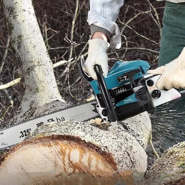 for Yamaha 4 Stroke Powerful Gas Chainsaw Professional Tree Felling Machine for Home Garden and Forestry Work