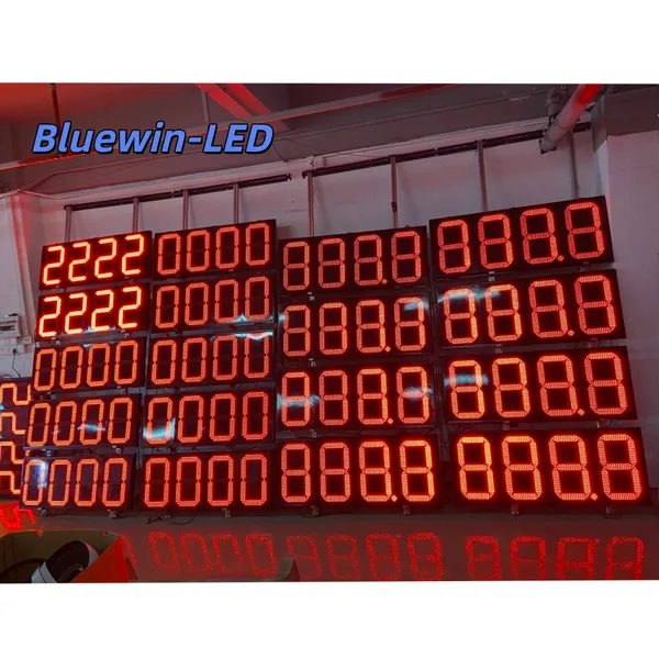 Gas Price Sign Board for Gas Station /LED Digital Price Number Display photo-2
