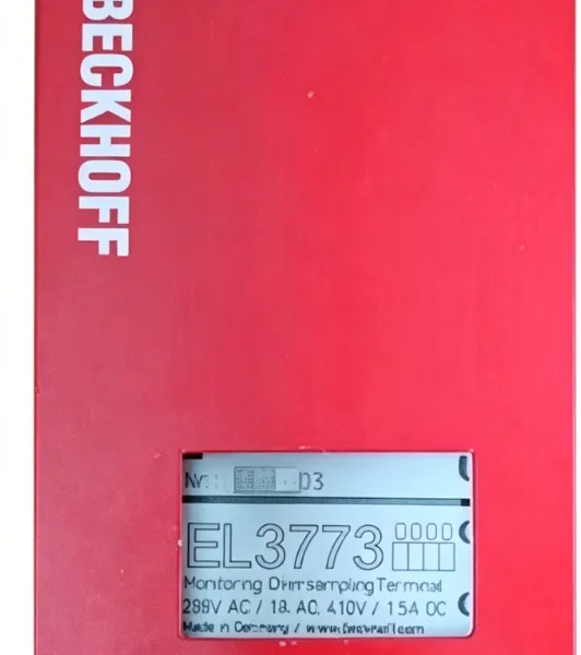 Beckhoff EL3773 EtherCAT Power Monitoring Terminal 3-Phase Voltage Current Measurement Module 16-Bit Oversampling photo-2