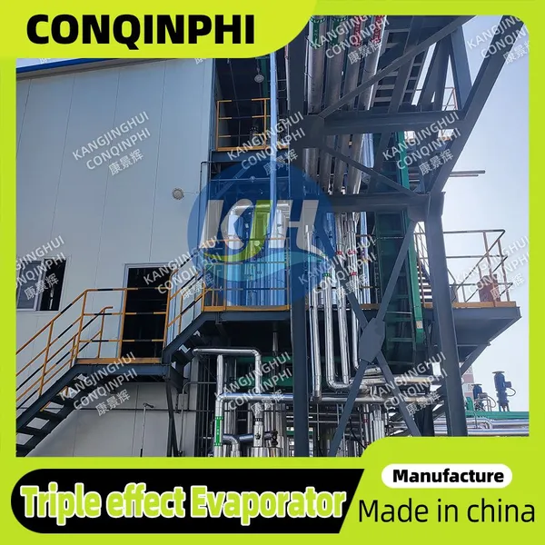 Compact Multi-effect Evaporation Concentration Unit With 1.5kW Compressor and 150°C Max Temp photo-4