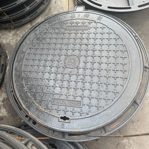 High Quality Jingdong Brand ISO 9001 Certified Round Ductile Iron Manhole Cover Heavy-duty for Road Drainage Customizable photo-4