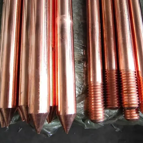 Copper Clad Ground Rod 10 Mil Coating for Long Term Electrical Grounding photo-3