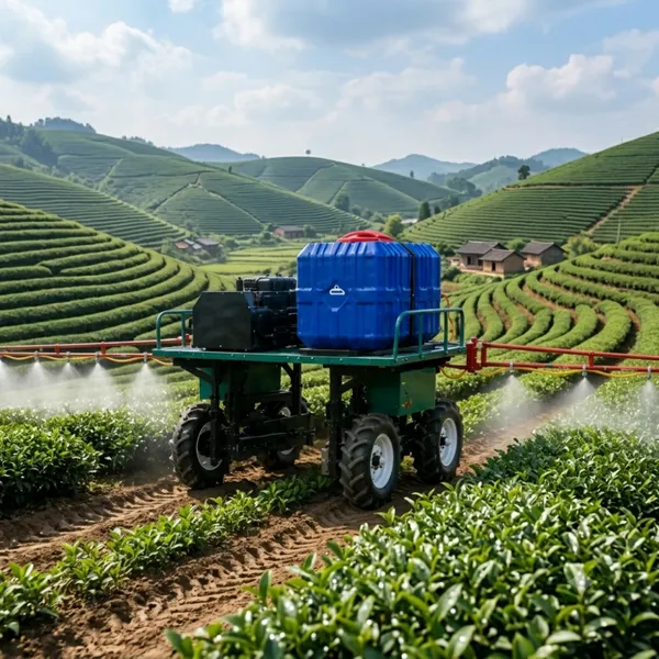Remote Control Boom Sprayer Machine Manufacturer with 8.4m Folding Boom 600L Tank Efficient Crop Spraying Solution