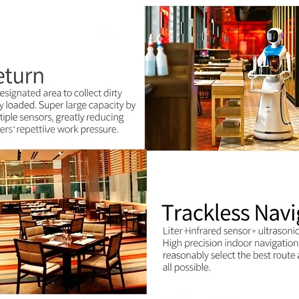 Amy Autonomous Food Delivery Service Robot for Food Service in Hotels, Restaurants, and Commercial Venues photo-3