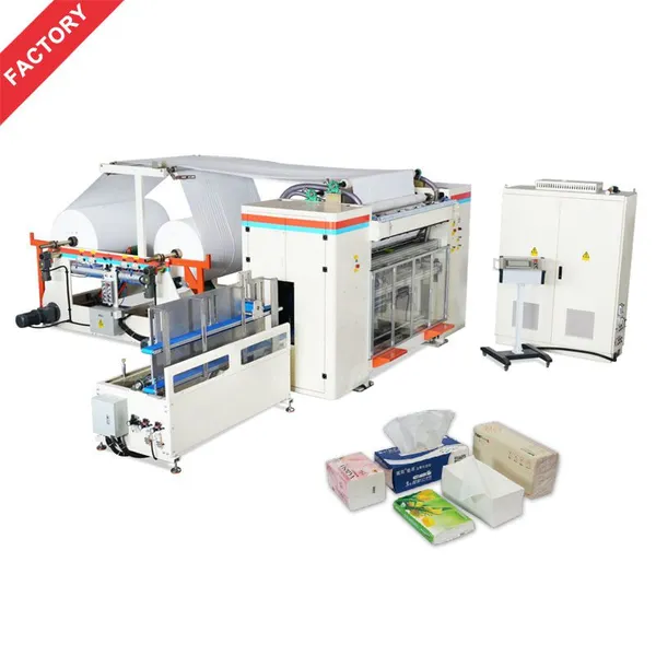 Automatic Facial Tissue Production Line | Fully Automatic Interfold Facial Tissue Paper Making Machine photo-2