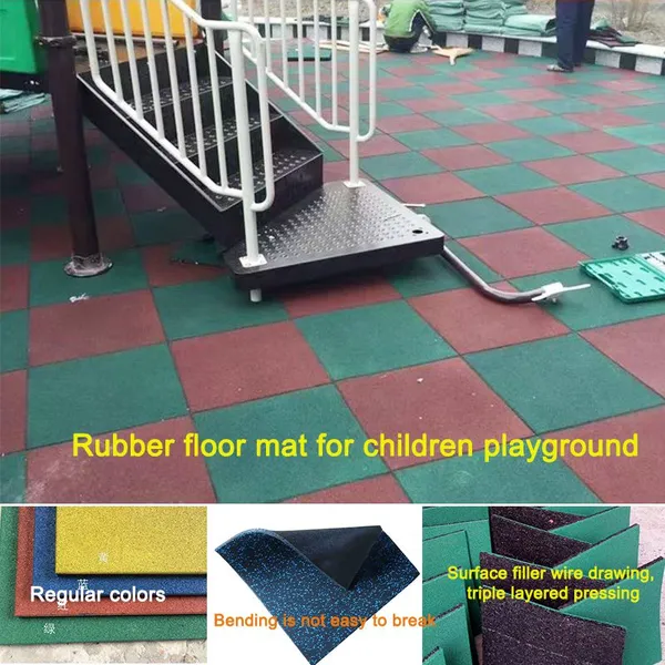 Playground Rubber Tiles,playground Safety Tiles,Rubber Playground Soft Tiles