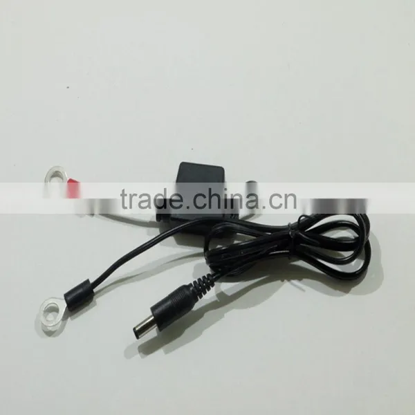 UL SPT-1 18AWG Cable With DC 5521plug , Molding 3A Fuse and 8.5mm Ring Termional Cable Set photo-2