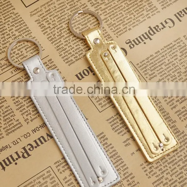 Welcome Order Factory Wholesale Travel Car Key Ring Leather Tag photo-2