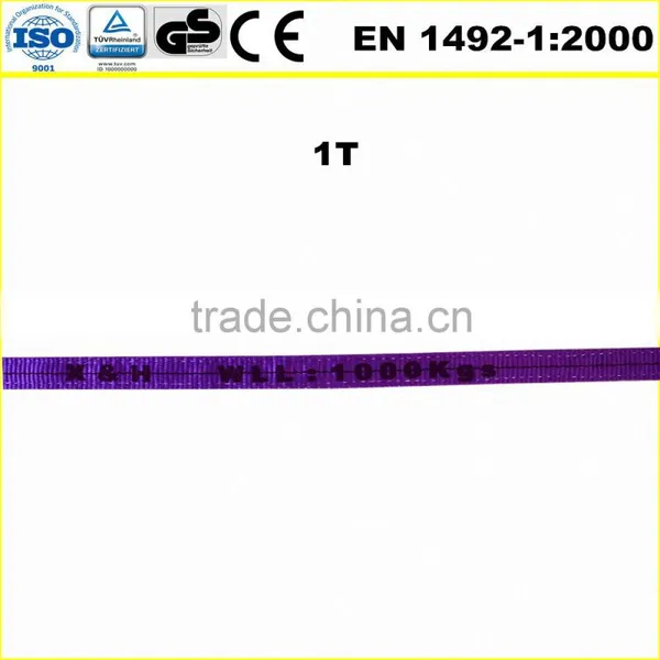 1T Double Flat Polyester Lift Sling photo-3