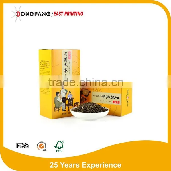 Red Seal Raspberry Leaf Tea Box Paper Tea Boxwith Lamination&stamp photo-2