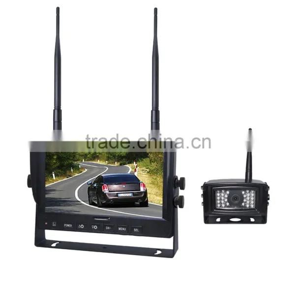 2016 Cheap Price 7inch 120m 2.4G Digital Wireless Reversing Truck Survailance Camera System With IR and Audio photo-4