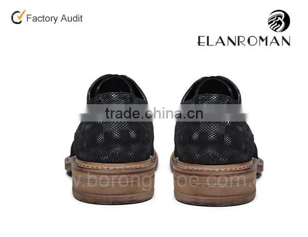 Goodyear Welt Construction Leather Outsole Man Leather Dress Shoe photo-4