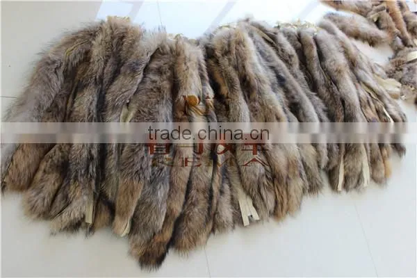100% Real Raccoon Fur For Hoods photo-6