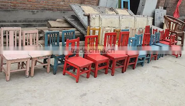 Reproduction Vintage Chinese Classical Antique Furniture Wooden Small Chair photo-2
