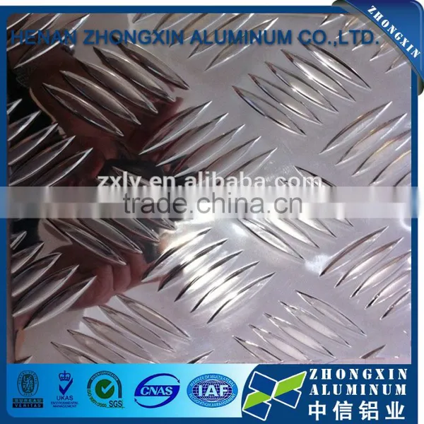 1050 1060 1100 Mirror Embossed Aluminum Sheet for Household Applicances as Freezers photo-4