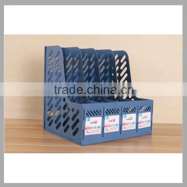 Desktop Organizer Office Box PS Plastic File Rack for Table photo-6