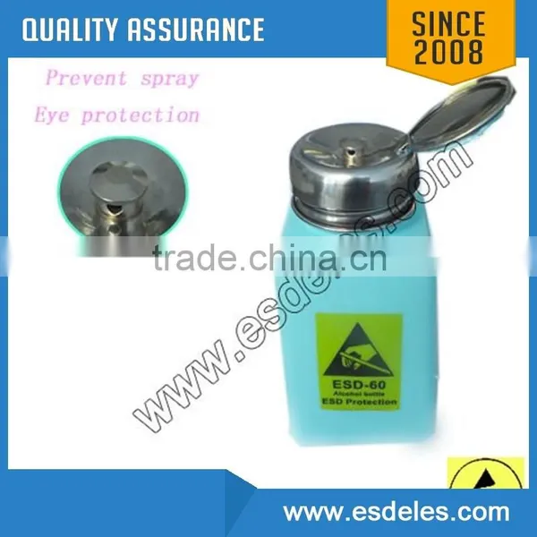 Plastic Pink Esd Alcohol Bottle With Great Price photo-5