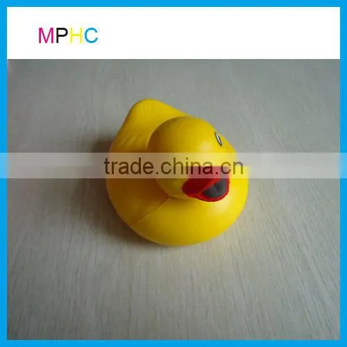 Promotional Cute Yellow Duck Shaped Antistress Squeeze Ball