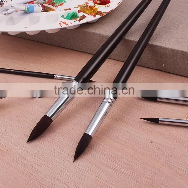 In Stock 5pcs Free Sample Wholesale Factory Price Artist Brush For Watercolor Painting photo-5