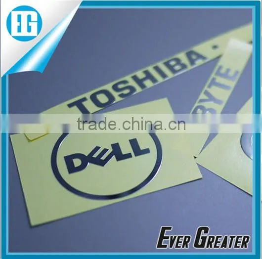 Custom Thin Silver Metal Stickers,electroforming Sticker Strong Adhensive Ometal Stickers photo-4