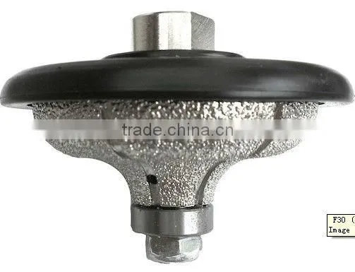 V Shape Full Bullnose Granite Router Bit/diamond Profile Wheel