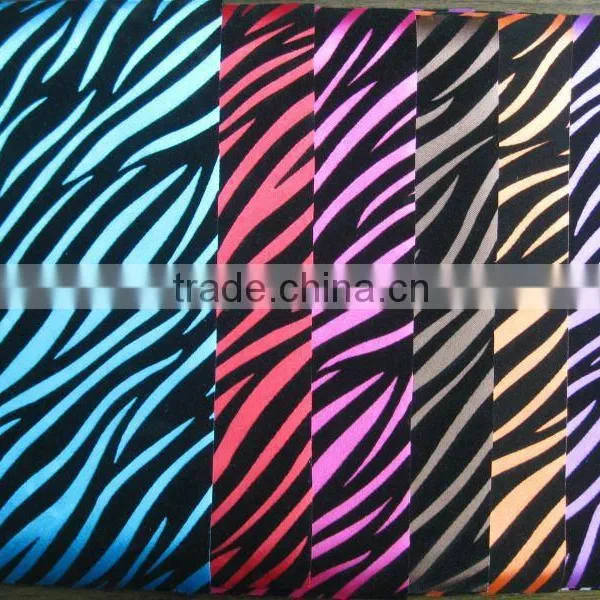 New Fashion PVC Synthetic Leather With Flocking Use for Handbag photo-3