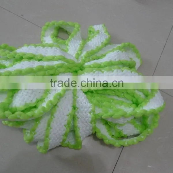 Round Head Floor Microfiber Mop Head photo-6