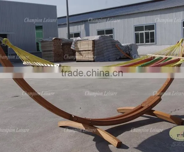Solid Wood Stand With Hammock