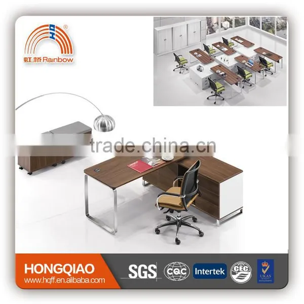 (MFC)PT-06 Used Computer Desk Stainless Steel Office Workstation