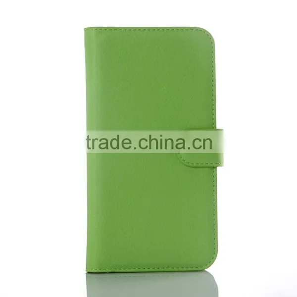 Stock Flip Wallet Mobile Phone Leather Case For Alcatel Pixi 3 (4.5)With Stand photo-3