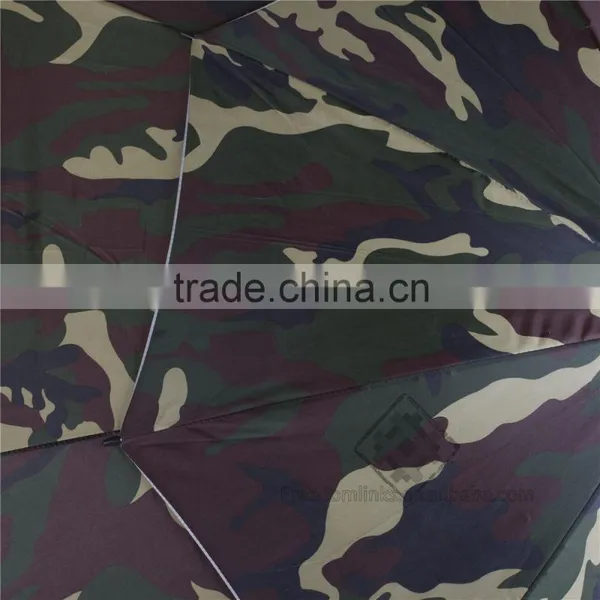 30 Inch Camouflage Double Layer Wind-Proof Straight Golf Umbrella photo-2