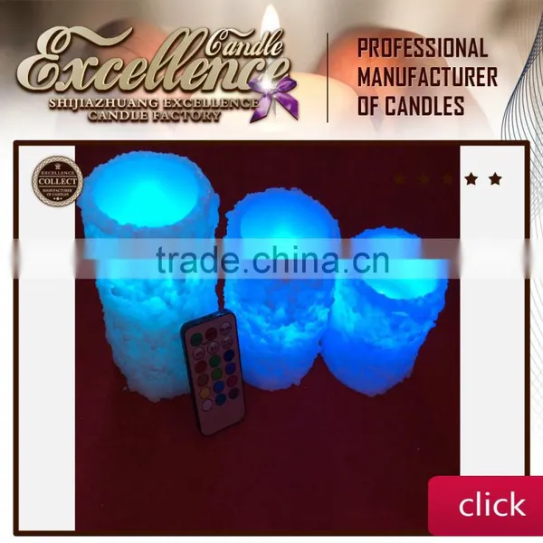 Icecream Flameless Battery Operated Candles With Remote photo-3